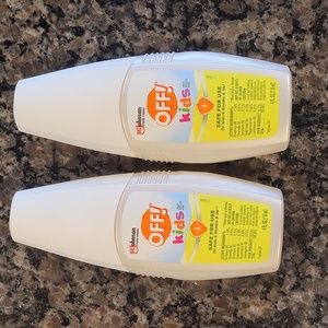Lot of 2 new OFF KIDS! safe for kids 6 months & up new 4 fl oz 100% Plant Based